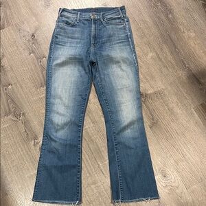 MOTHER Flare Jeans in Classic Blue
